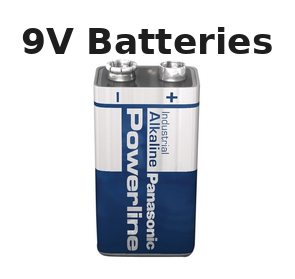 9V Batteries