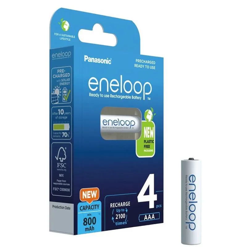Akum. Eneloop HR03 800 mAh (AAA) 4BE