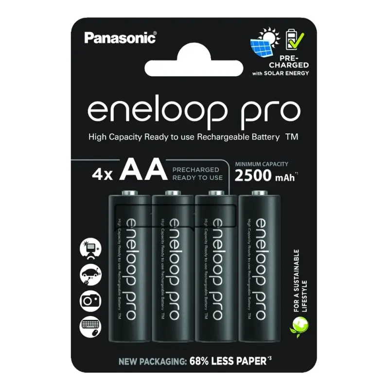 Akum. eneloop pro HR6 AA 2500 mAh 4BE