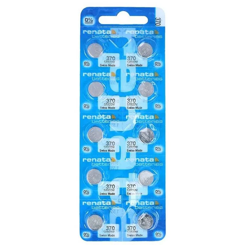 Baterija Renata 370 (SR69, SR920W, AG6)