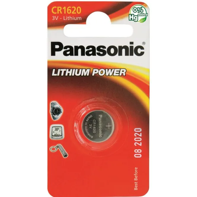 Panasonic Lithium CR1620
