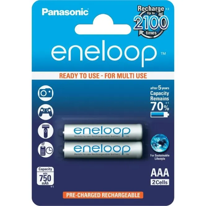 Akum. Eneloop HR03 750 mAh (AAA)