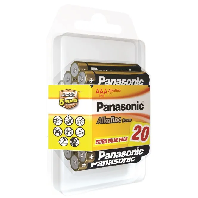 Panasonic Alkaline LR03 (AAA)