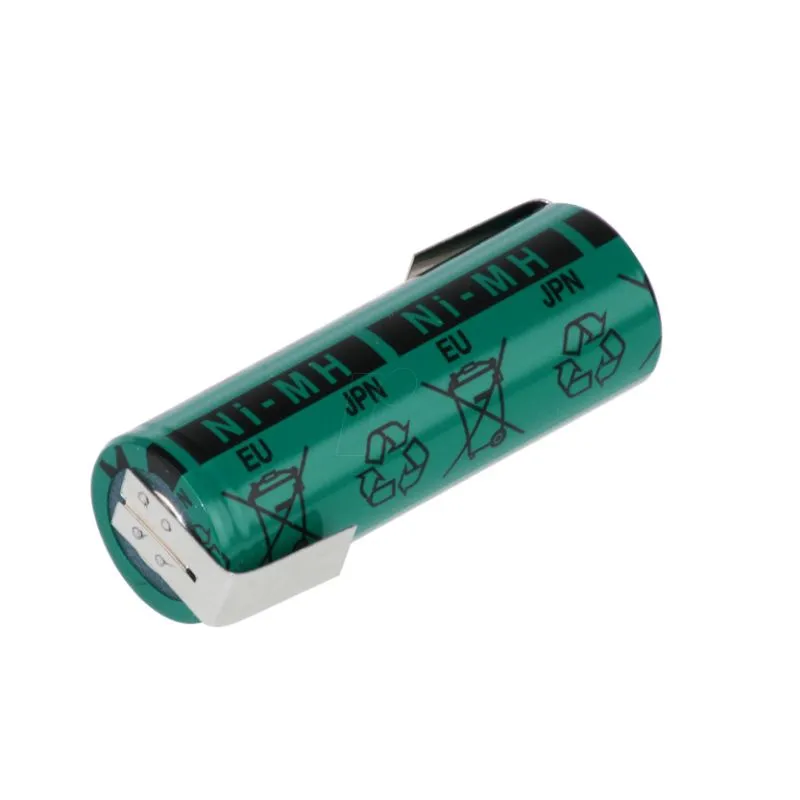Akum. FDK ACCU-7/5 AF Ni-MH 7/5A 1.2V 3800mAh su litavimo antgaliais