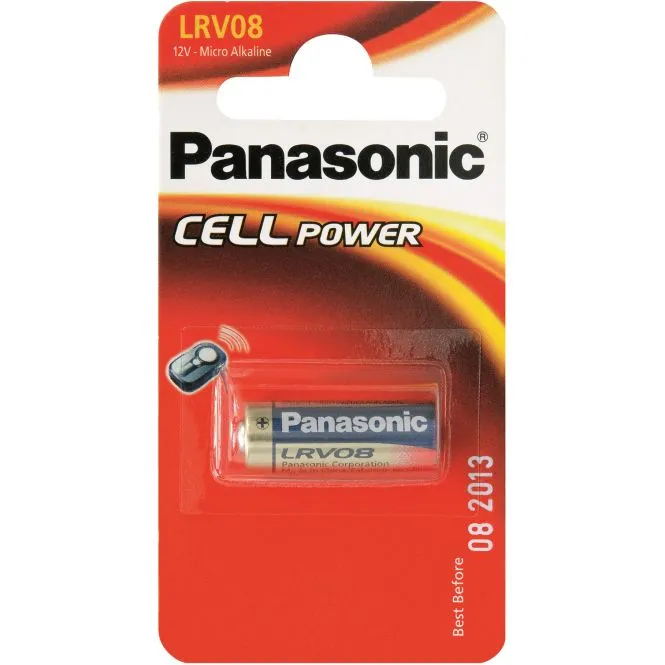 Panasonic Alkaline LRV08 (12V)