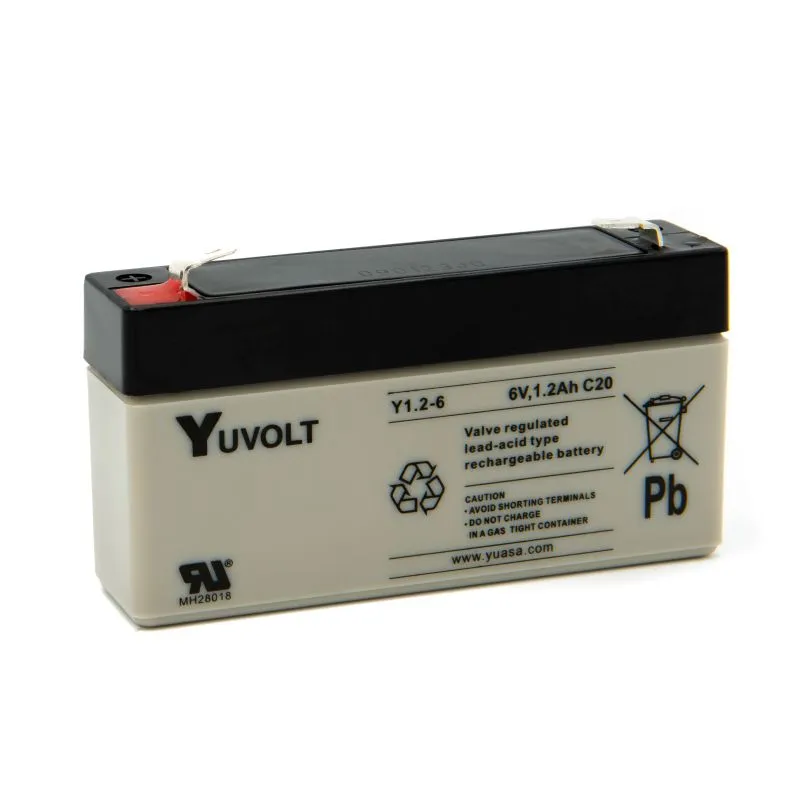 Akumuliatorius Yuasa YUVOLT 6 V 1.2 Ah