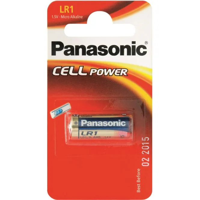 Panasonic Alkaline LR1 (1.5V)