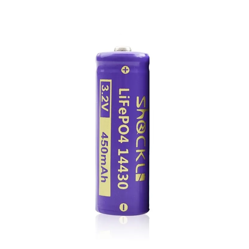 Akumuliatorius Shockli LiFePO4 14430 450 mAh 3.2V