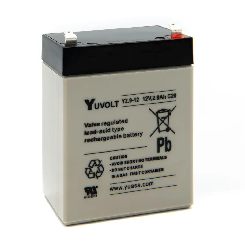 Akumuliatorius Yuasa YUVOLT 12 V 2.9 Ah