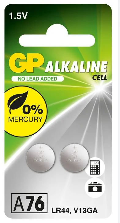 GP A76 (LR44, AG13)