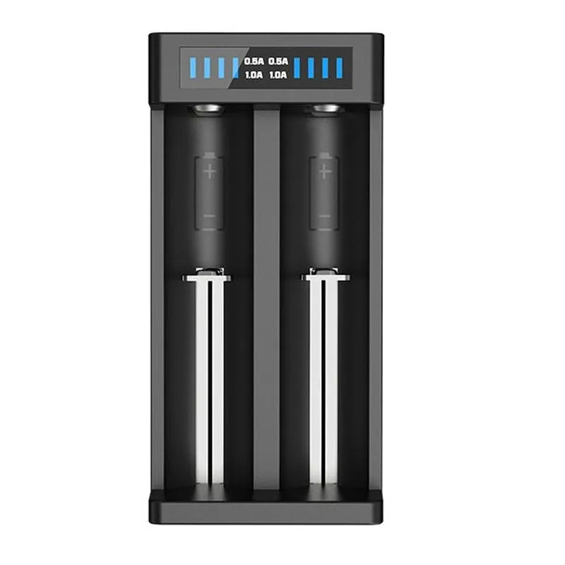 Akumuliatorių įkroviklis XTAR MC2-C PLUS Li-Ion 10440/21700 USB