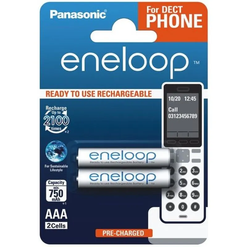 Akum. Eneloop HR03 750 mAh (AAA)
