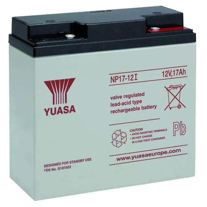 Akumuliatorius Yuasa 12 V 17 Ah