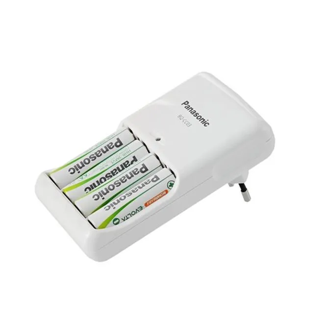 Baterijų įkroviklis Panasonic 4 x AA 1900 mAh