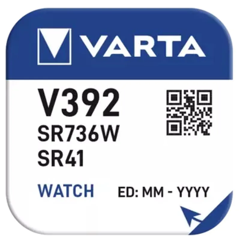 Baterija VARTA V392 (SR736W, SR41)