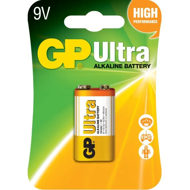 GP Ultra 6LR61 (9V)