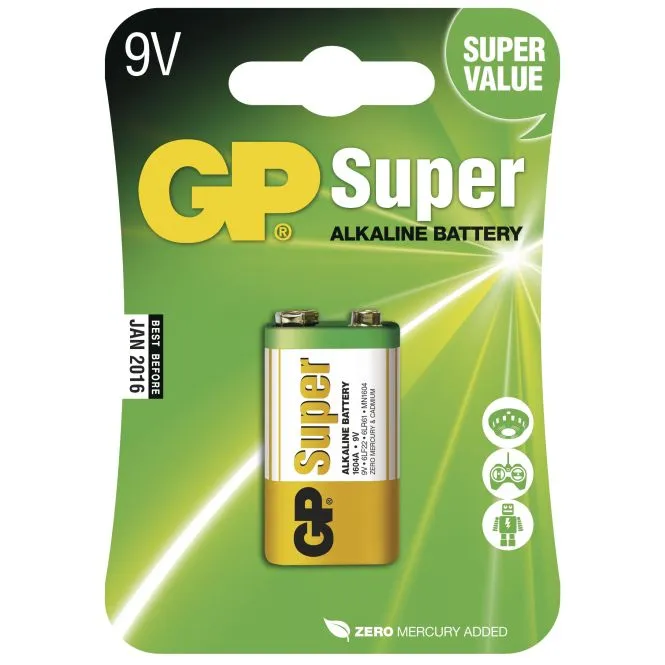 GP Super 6LR61 (9V)