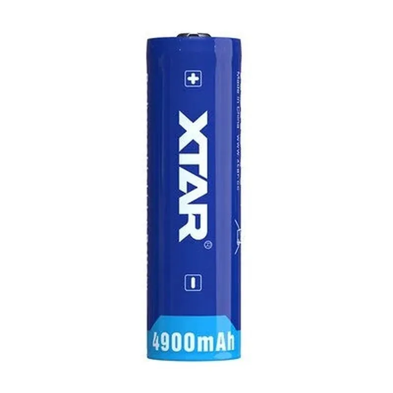 Akum. XTAR 21700-490PCM Li-Ion 3.7V 4900mAh 7A su apsauga