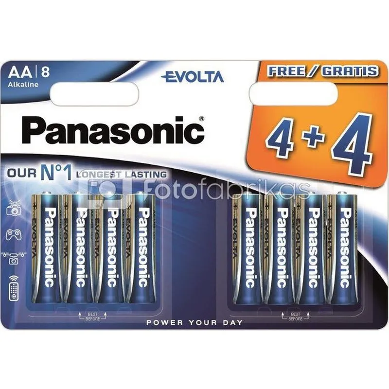 Panasonic Evolta LR6 (AA) 4+4