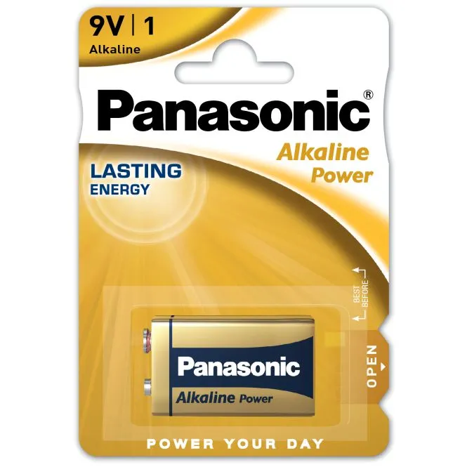 Panasonic Alkaline 6LR61 (9V)