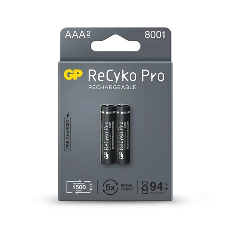 Akum. GP ReCyko PRO NiMH  AAA 800mAh EB2