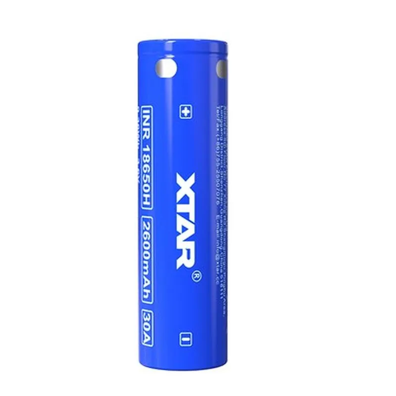 Akum. XTAR INR 18650H Li-Ion 3.7V  2600mAh  30A