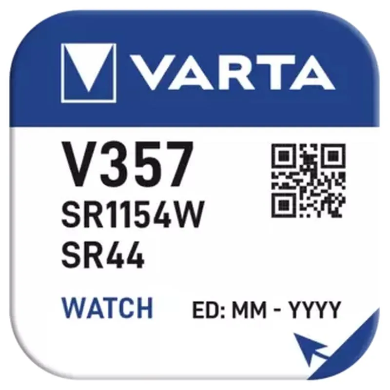 Baterija VARTA V357 (SR1154W, SR44)