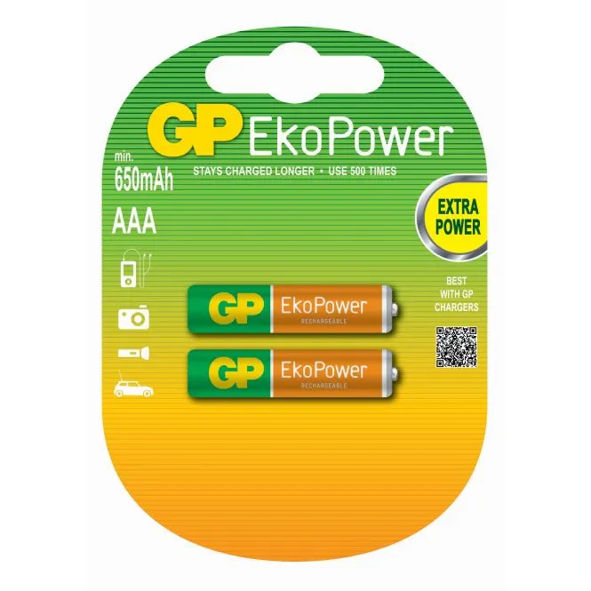 Akum. GP Eko Power 650 mAh (AAA)