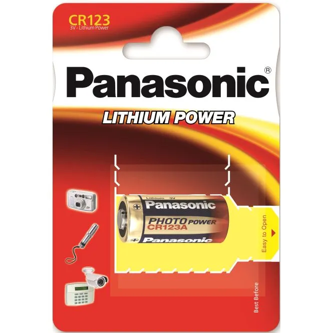 Panasonic Lithium CR123