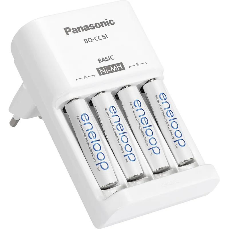 Baterijų įkroviklis Panasonic CC51 4x AA 1900 mAh