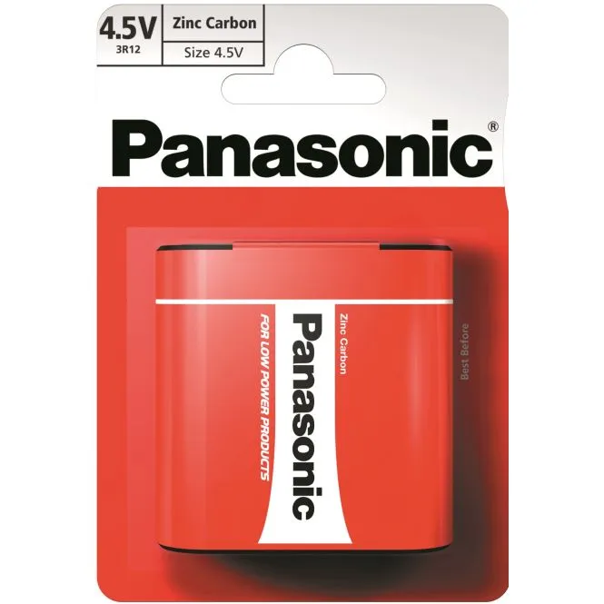 Panasonic Red Zinc 3R12
