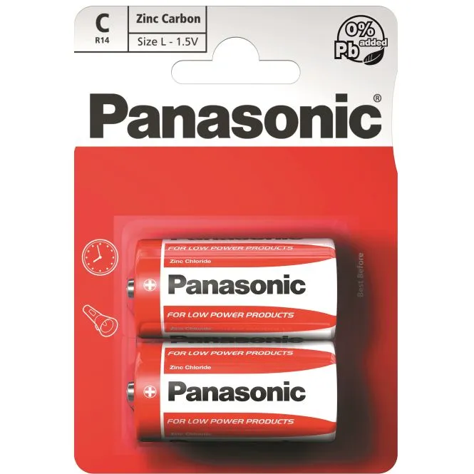 Panasonic Red Zinc R14 (C)