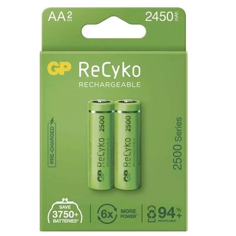 Akum. GP ReCyko NiMH  AA 2500mAh
