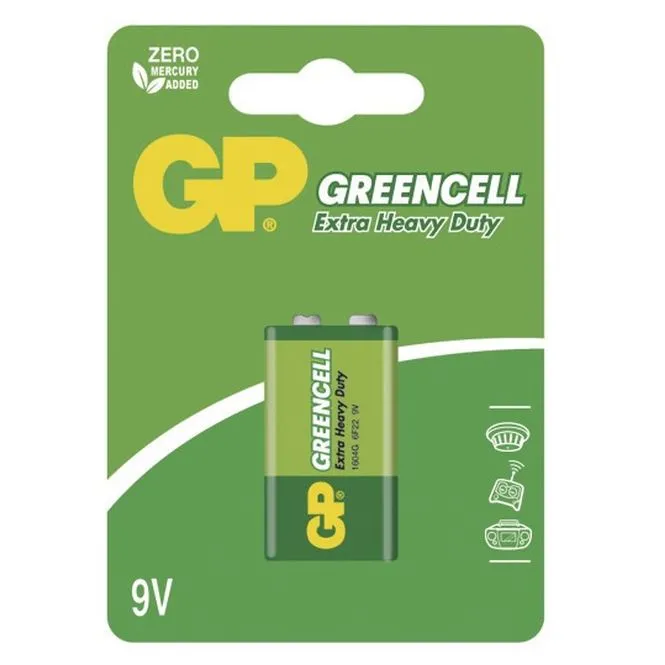 GP Greencell 6F22 (9 V)