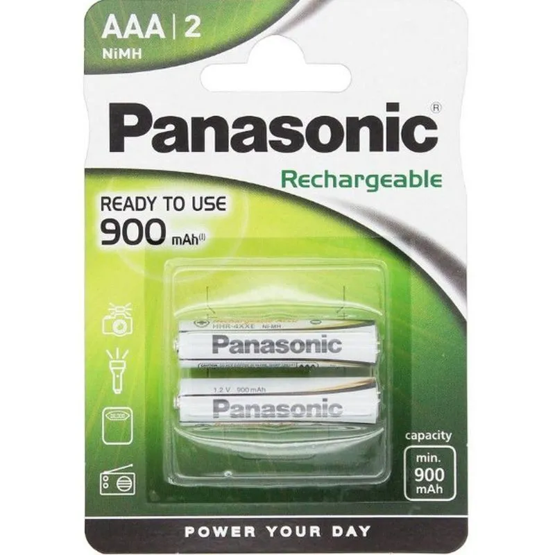 Akum. Panasonic Ready to Use HR03 900 mAh (AAA)