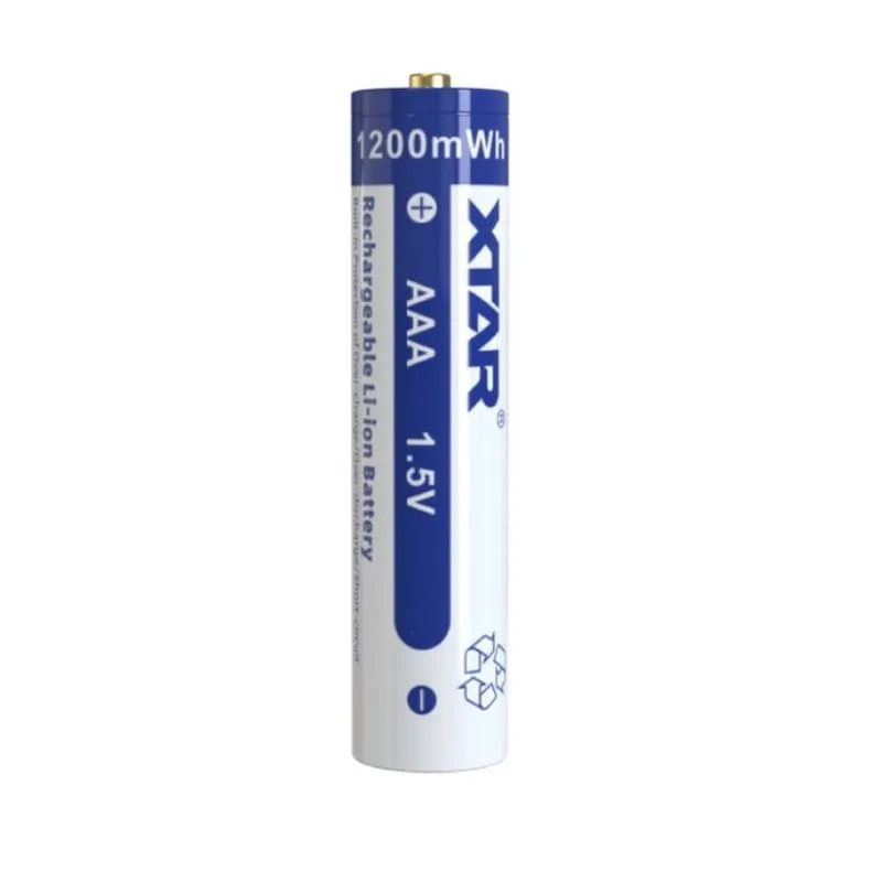 Akum. XTAR AAA Li-ion 1.5V 1200 mWh (680 mAh)