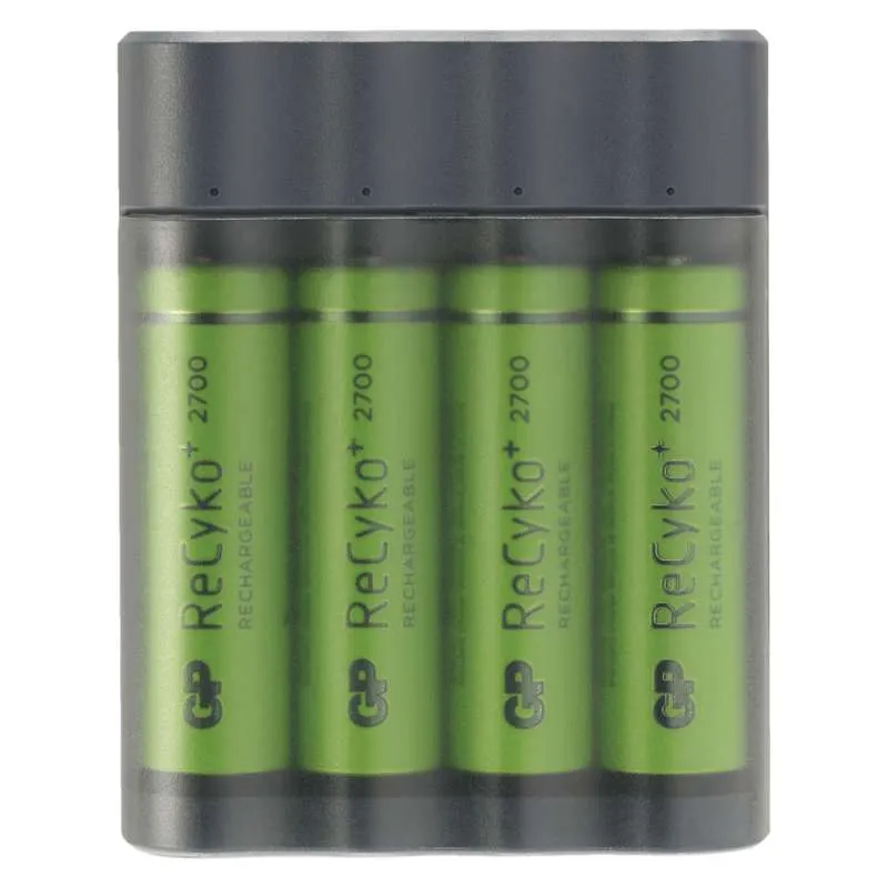 Baterijų įkroviklis GP AA 4  2600 mAh