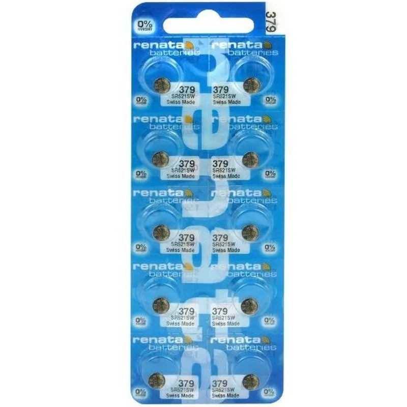 Baterija Renata 379 (SR63, SR521SW, AG0)