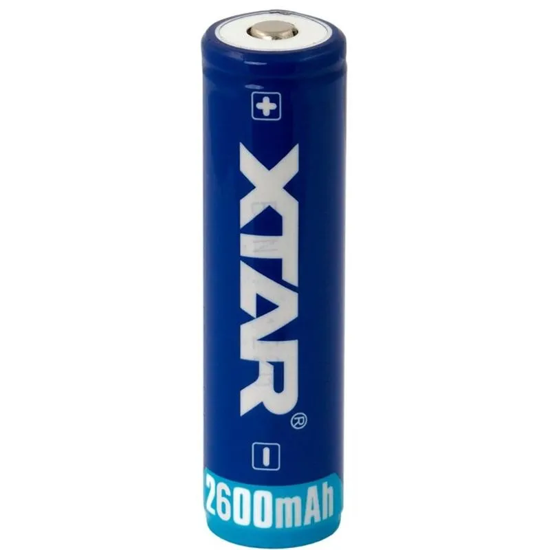 Akum.  XTAR 18650-260PCM LI-Ion 3.7V 2600mAh 4.5A su apsauga