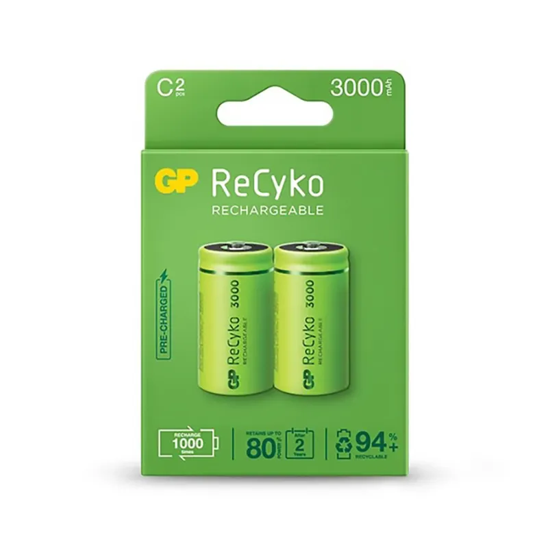 Akum. GP ReCyko NiMH  C 3000mAh EB2
