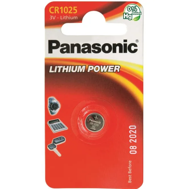 Panasonic Lithium CR1025