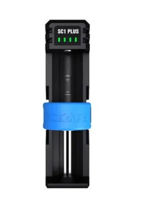 Akumuliatorių įkroviklis  XTAR SC1 PLUS Li-Ion-NiMh 18650/26650 3A USB-C su nešiojamo įkroviklio ("powerbank") funkcija