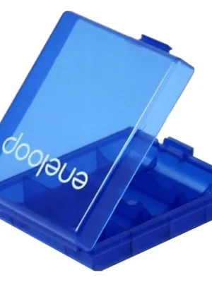 Akum. eneloop HR03 AAA 800mAh 4BE + dėklas