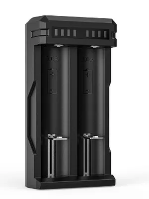 Akumuliatorių  įkroviklis XTAR SC2 Li-Ion 18650-21700 3A max. USB-C greito įkrovimo