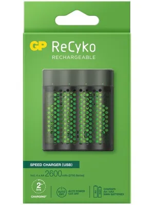 Įkroviklis GP ReCyko M451, 4xAA 2600mAh