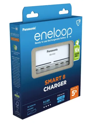 Baterijų įkroviklis Panasonic eneloop BQ-CC63 8xAA/AAA