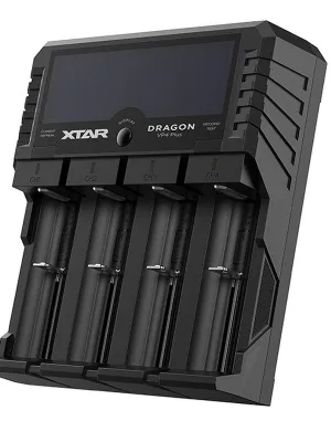 Baterijų VP4 PLUS Dragon Li-Ion/NiMh/NiCD 18650 AC/DC su laidais testavimui (multimetro funkcija)