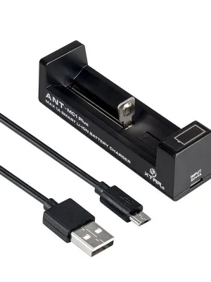 Akumuliatorių įkroviklis XTAR XTAR MC1-C PLUS ANT Li-Ion 18650/26650 micro USB
