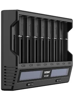 Akumuliatorių XTAR VC8 Li-Ion/NiMh 18650/26650 USB-C
