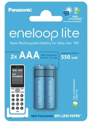 Akum. Eneloop Lite HR03 550 mAh (AAA)